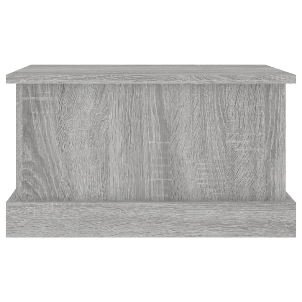 Boîte de rangement sonoma gris 50x30x28 cm bois d'ingénierie - XIOS