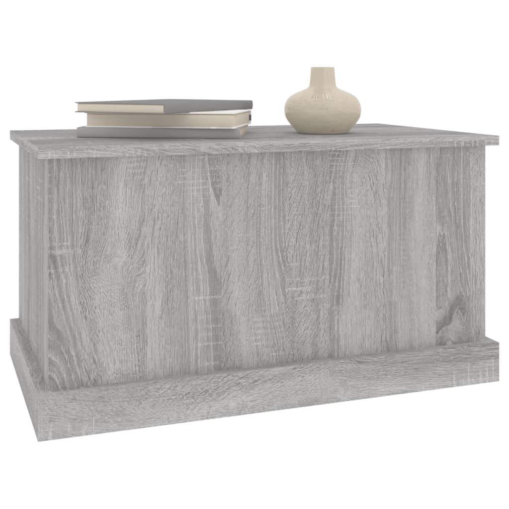 Boîte de rangement sonoma gris 70x40x38 cm bois d'ingénierie - XIOS