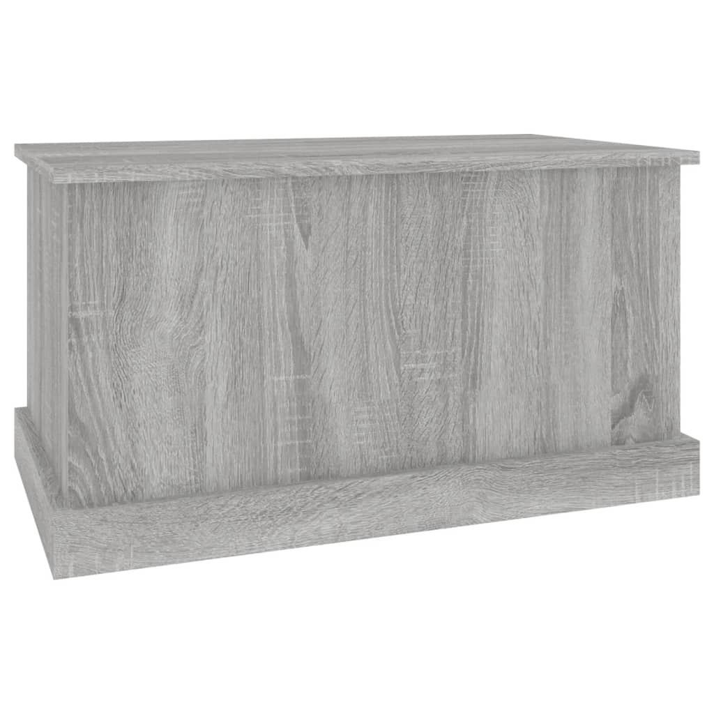 Boîte de rangement sonoma gris 70x40x38 cm bois d'ingénierie - XIOS