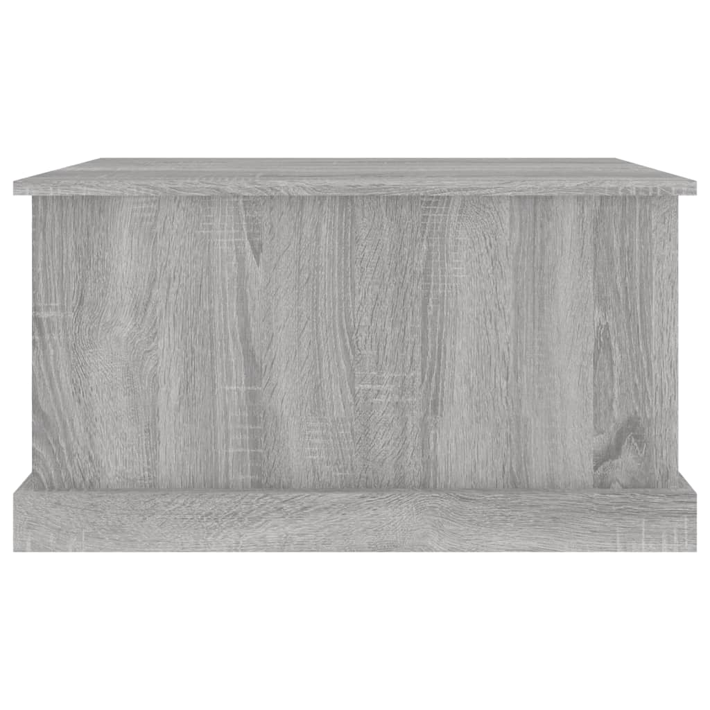 Boîte de rangement sonoma gris 70x40x38 cm bois d'ingénierie - XIOS