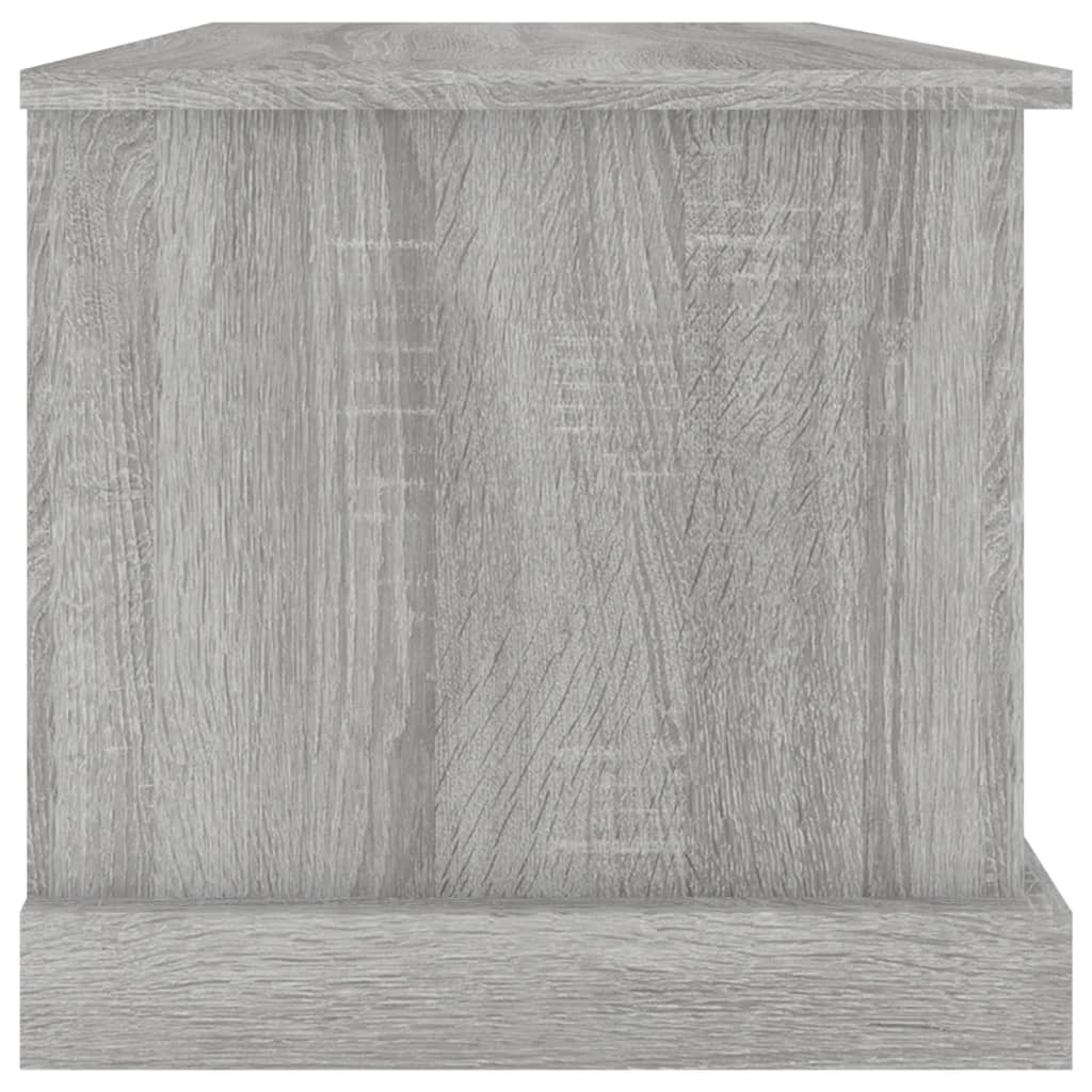 Boîte de rangement sonoma gris 70x40x38 cm bois d'ingénierie - XIOS