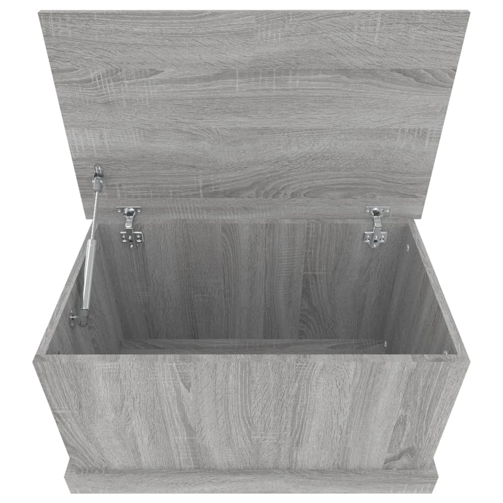 Boîte de rangement sonoma gris 70x40x38 cm bois d'ingénierie - XIOS