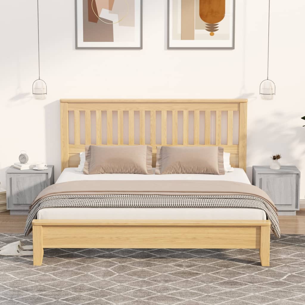 Tables de chevet 2 pcs sonoma gris 44x35x45cm bois d'ingénierie - XIOS