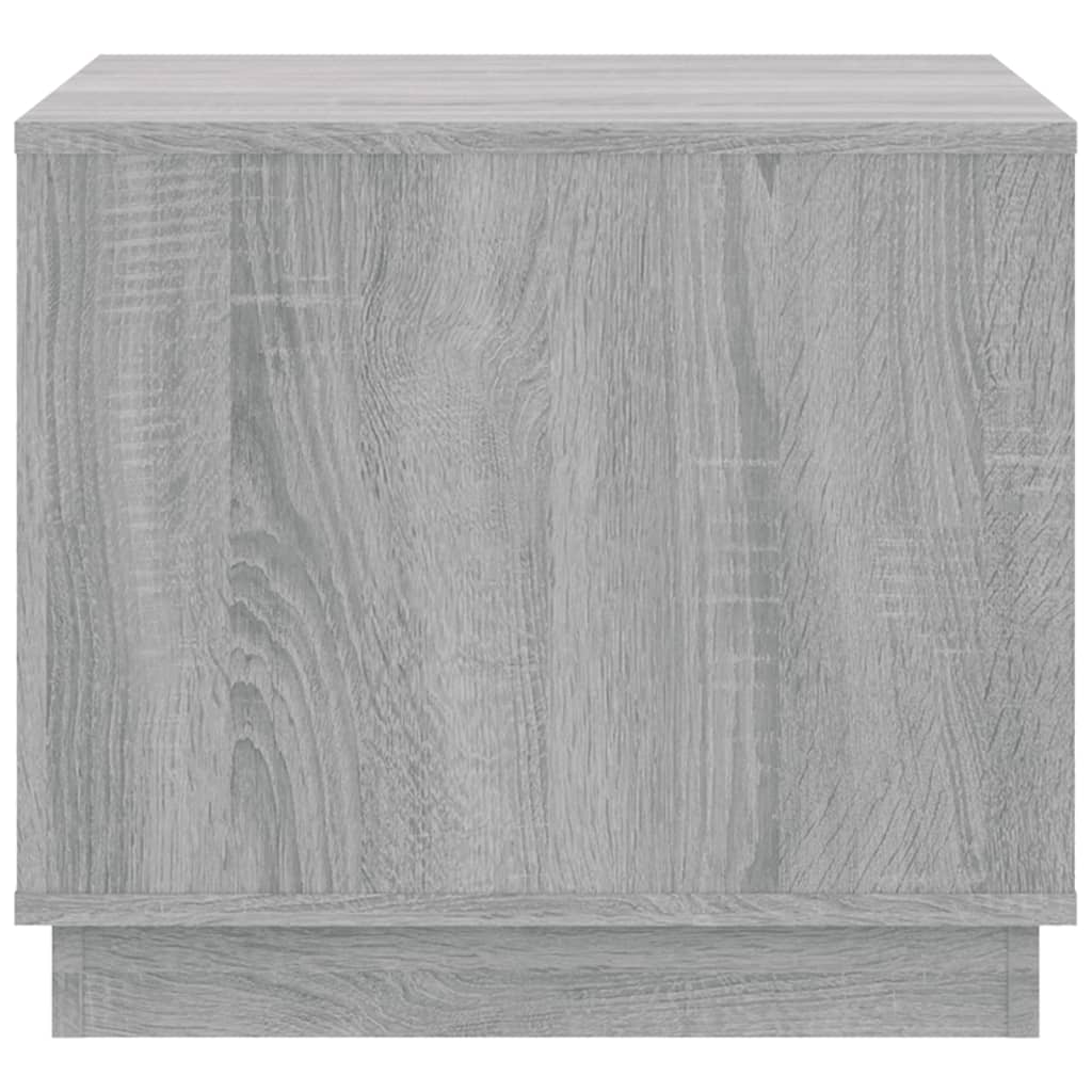 Table basse sonoma gris 51x50x44 cm bois d'ingénierie - XIOS