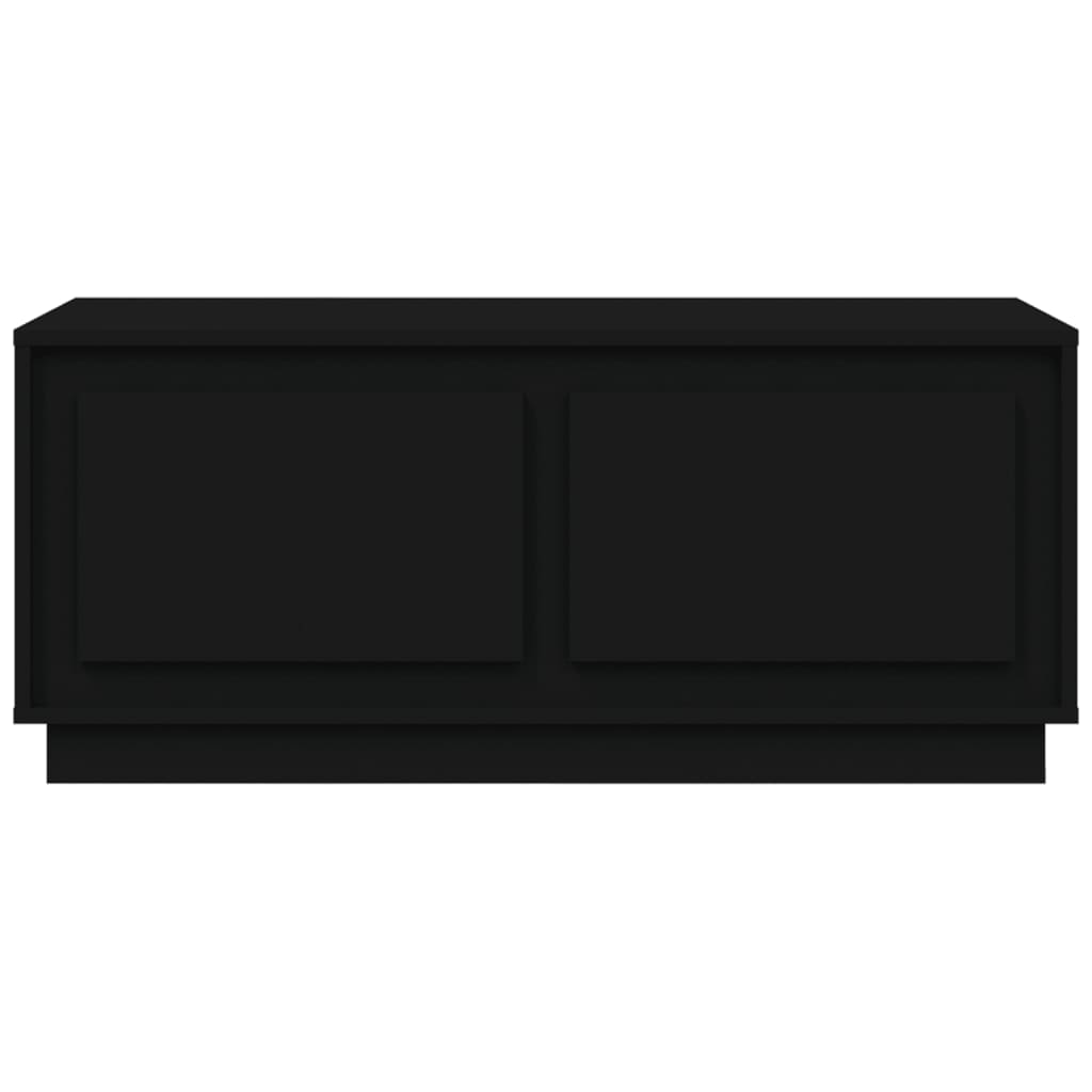 Table basse noir 102x50x44 cm bois d'ingénierie - XIOS