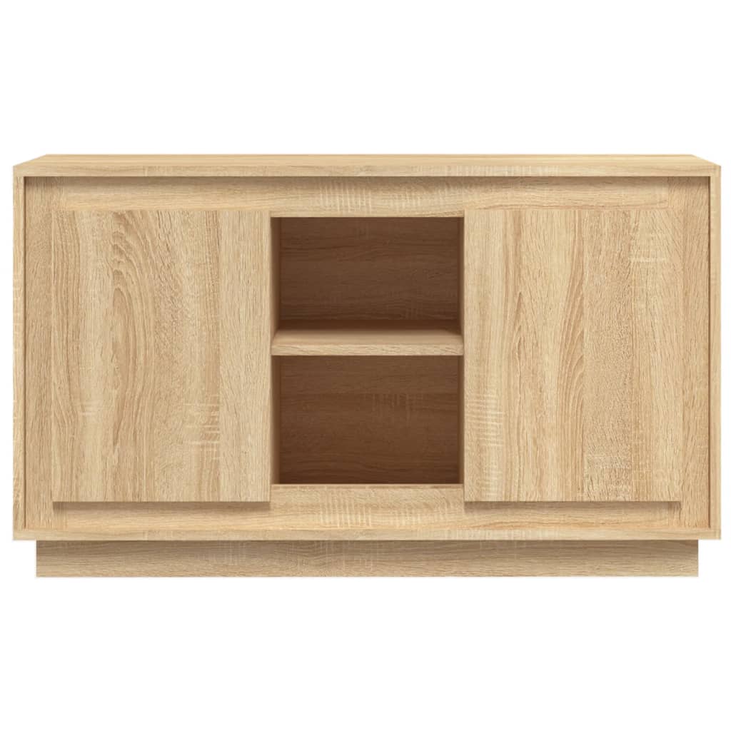 Buffet chêne sonoma 102x35x60 cm bois d'ingénierie - XIOS