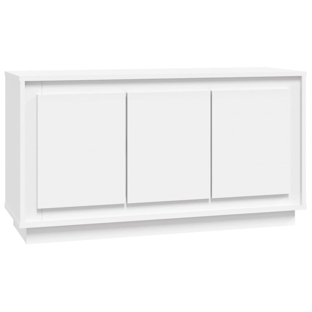 Buffet blanc 102x35x55 cm bois d'ingénierie - XIOS