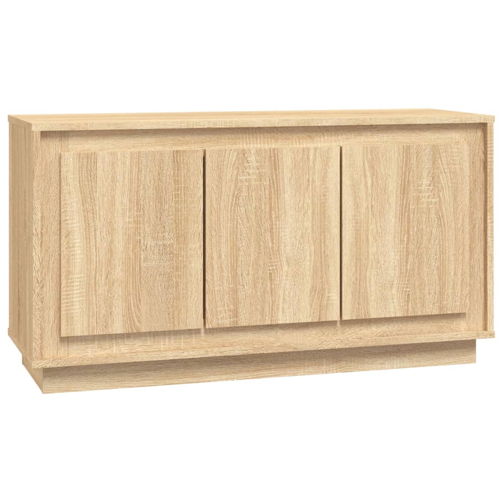 Buffet chêne sonoma 102x35x55 cm bois d'ingénierie - XIOS