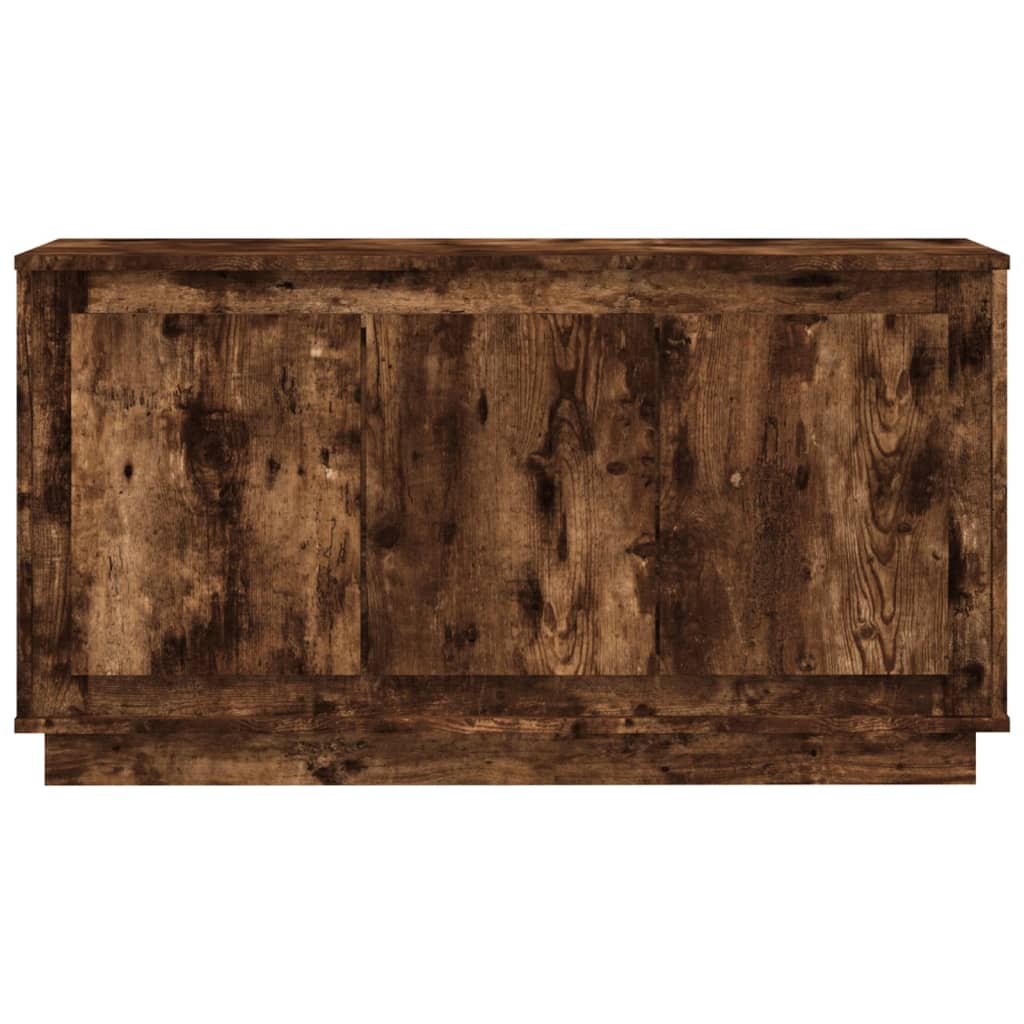 Buffet chêne fumé 102x35x55 cm bois d'ingénierie - XIOS