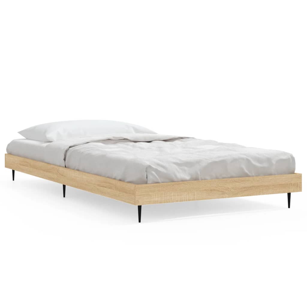 Cadre de lit sans matelas chêne sonoma 90x200 cm - XIOS