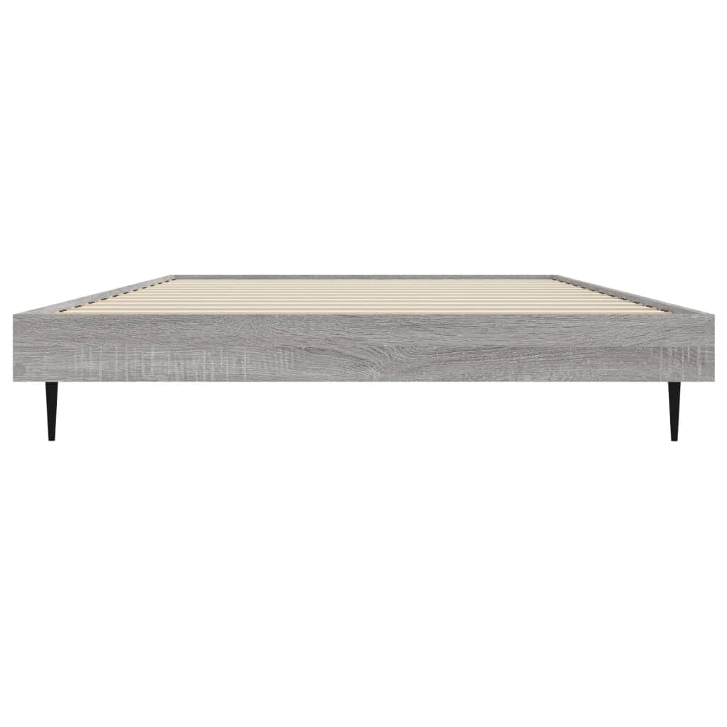 Cadre de lit sans matelas sonoma gris 90x200 cm - XIOS