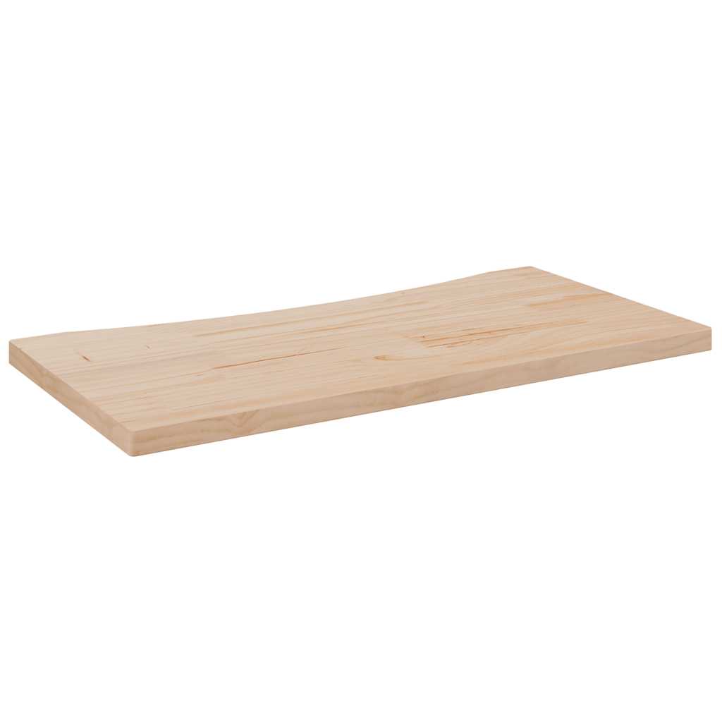 Dessus de bureau 80x40x2,5 cm bois massif de pin - XIOS