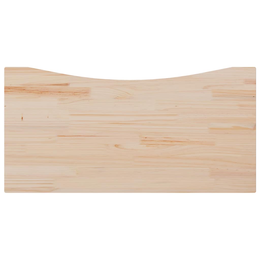 Dessus de bureau 110x55x2,5 cm bois massif de pin - XIOS
