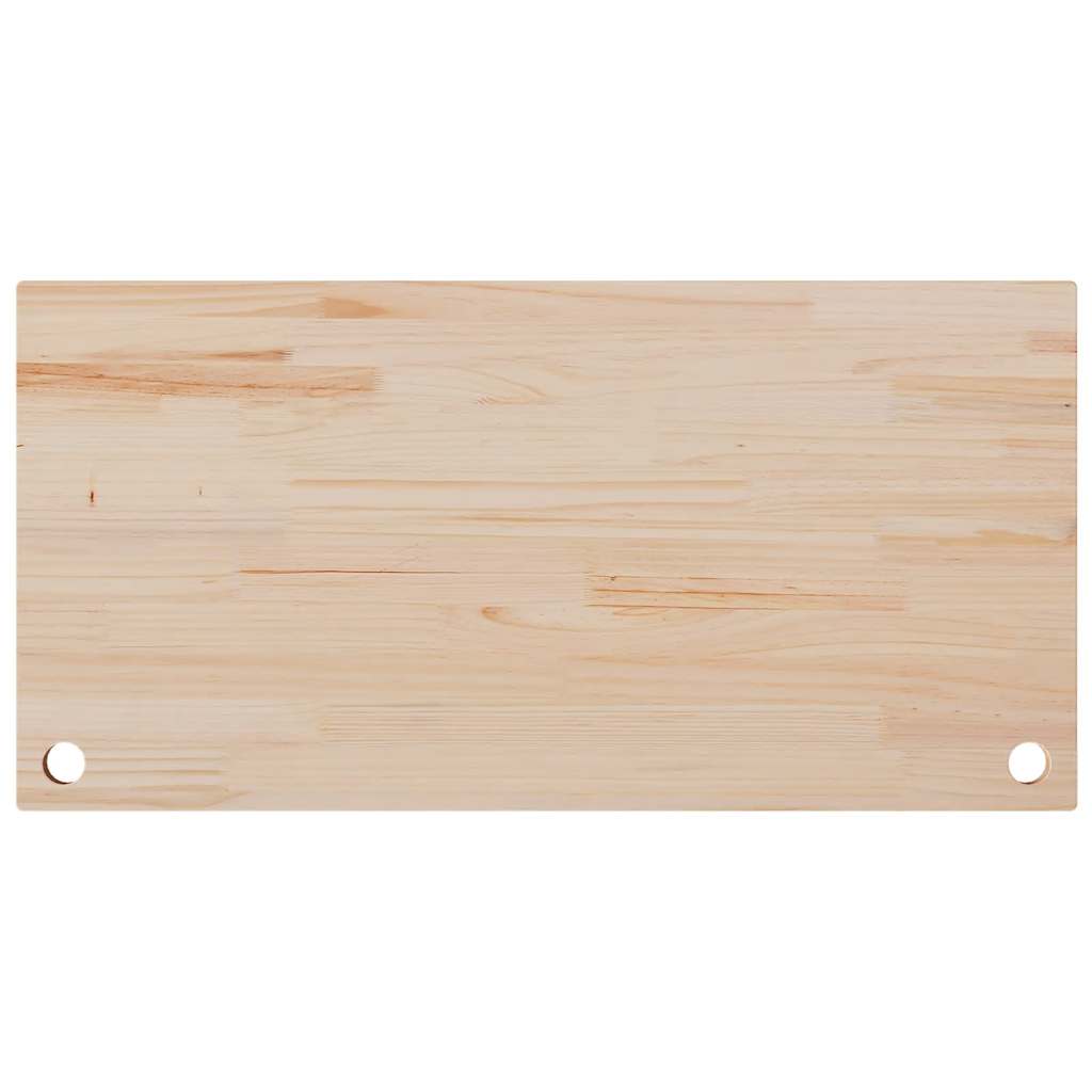 Dessus de bureau 100x50x2,5 cm bois massif de pin - XIOS