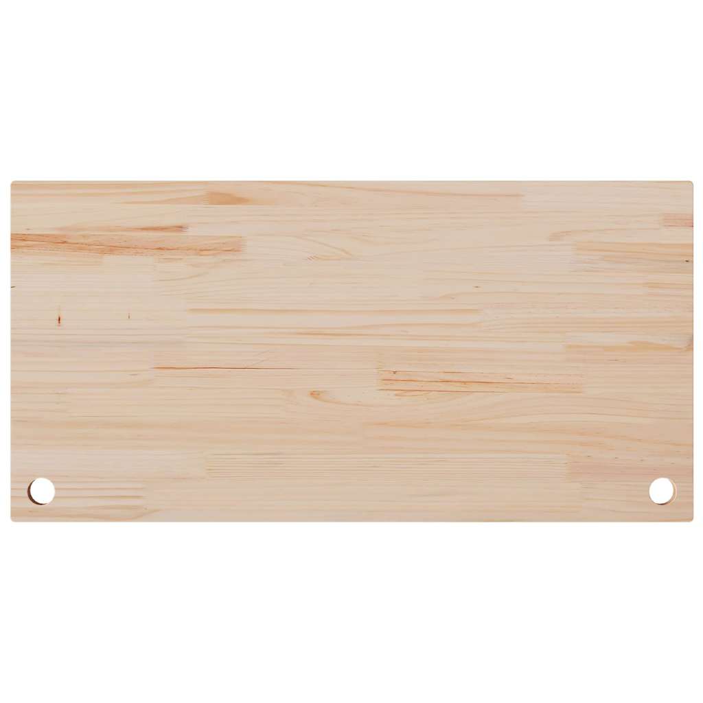 Dessus de bureau 110x55x2,5 cm bois massif de pin - XIOS
