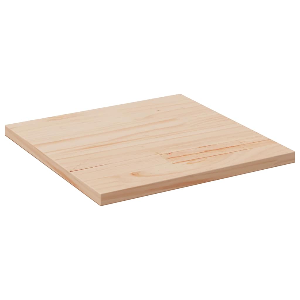 Dessus de table 50x50x2,5 cm bois de pin massif - XIOS