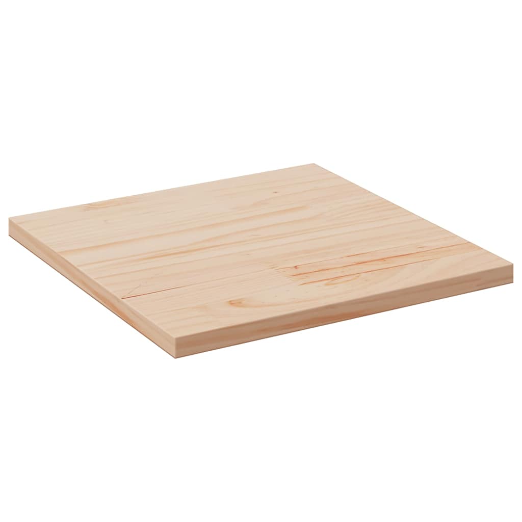Dessus de table 60x60x2,5 cm bois de pin massif - XIOS
