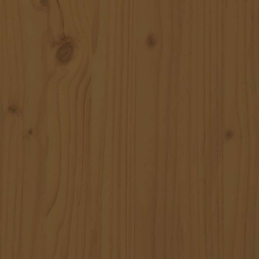 Salon de jardin 3 pcs marron miel bois de pin massif - XIOS