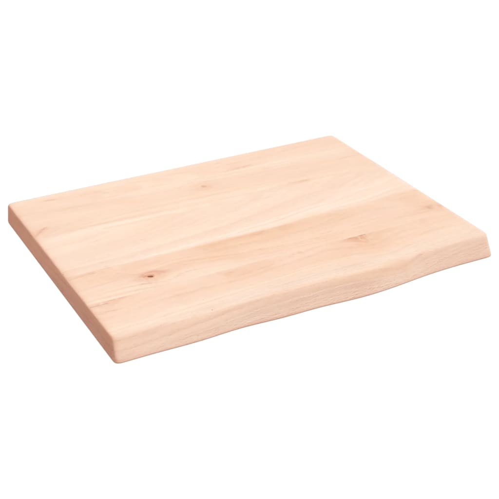 Étagère murale 40x30x2 cm bois de chêne massif non traité - XIOS