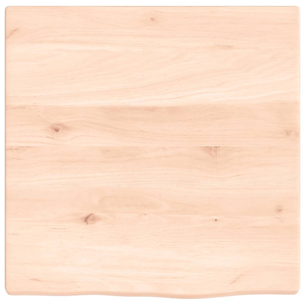 Étagère murale 40x40x2 cm bois de chêne massif non traité - XIOS