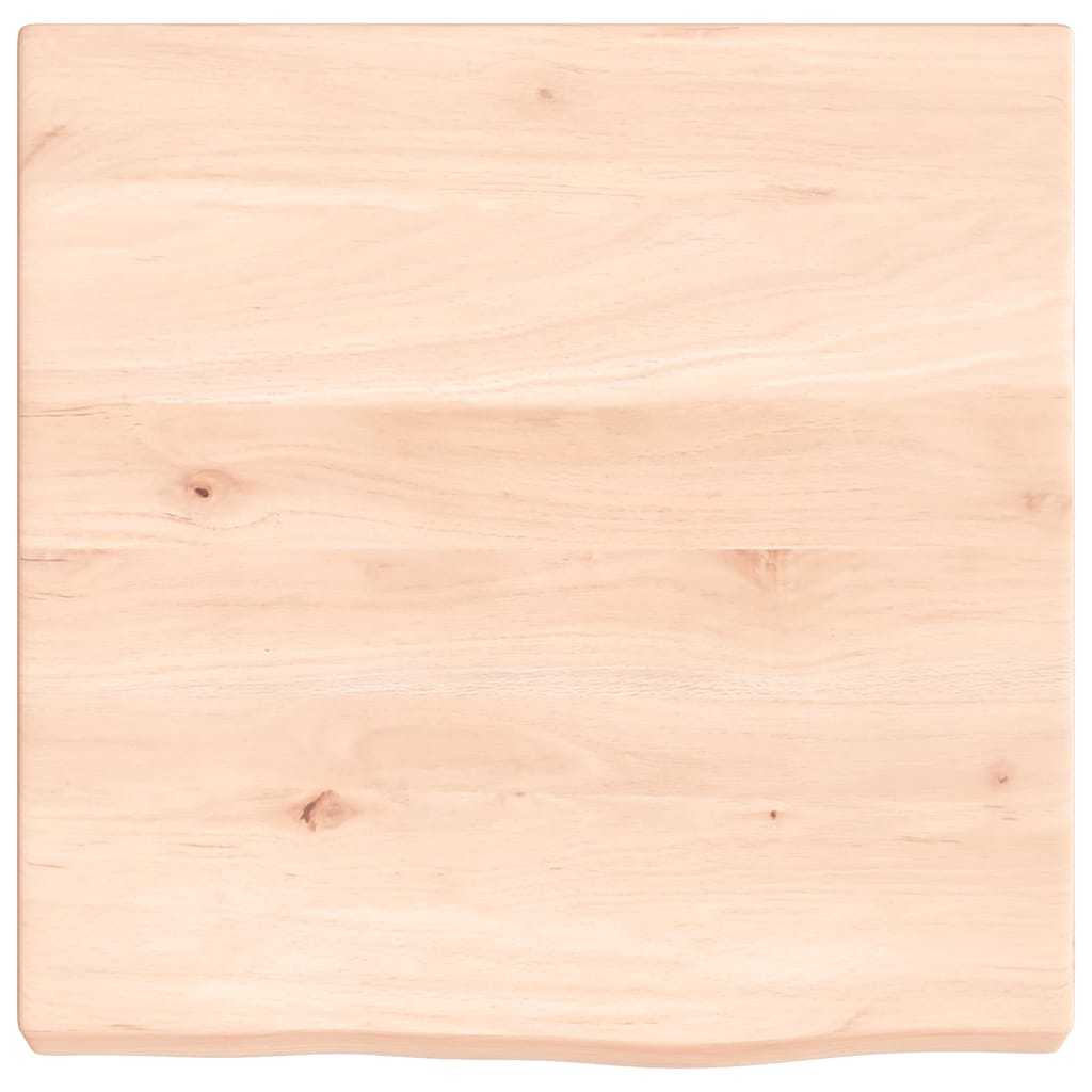 Étagère murale 40x40x(2-4)cm bois de chêne massif non traité - XIOS