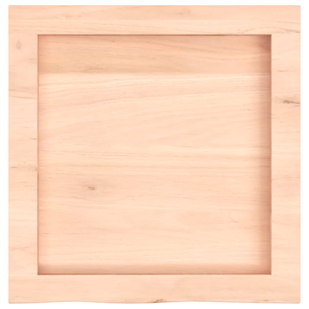 Étagère murale 40x40x(2-4)cm bois de chêne massif non traité - XIOS