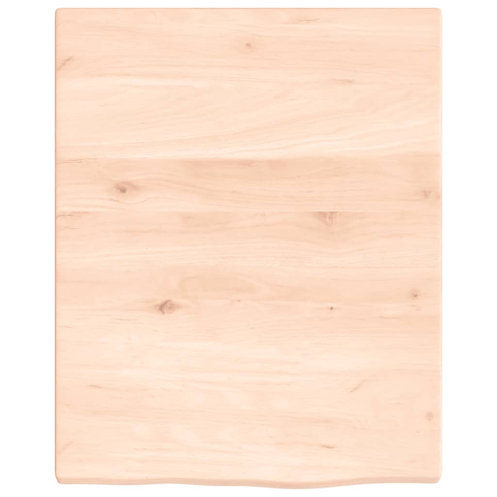 Étagère murale 40x50x2 cm bois de chêne massif non traité - XIOS