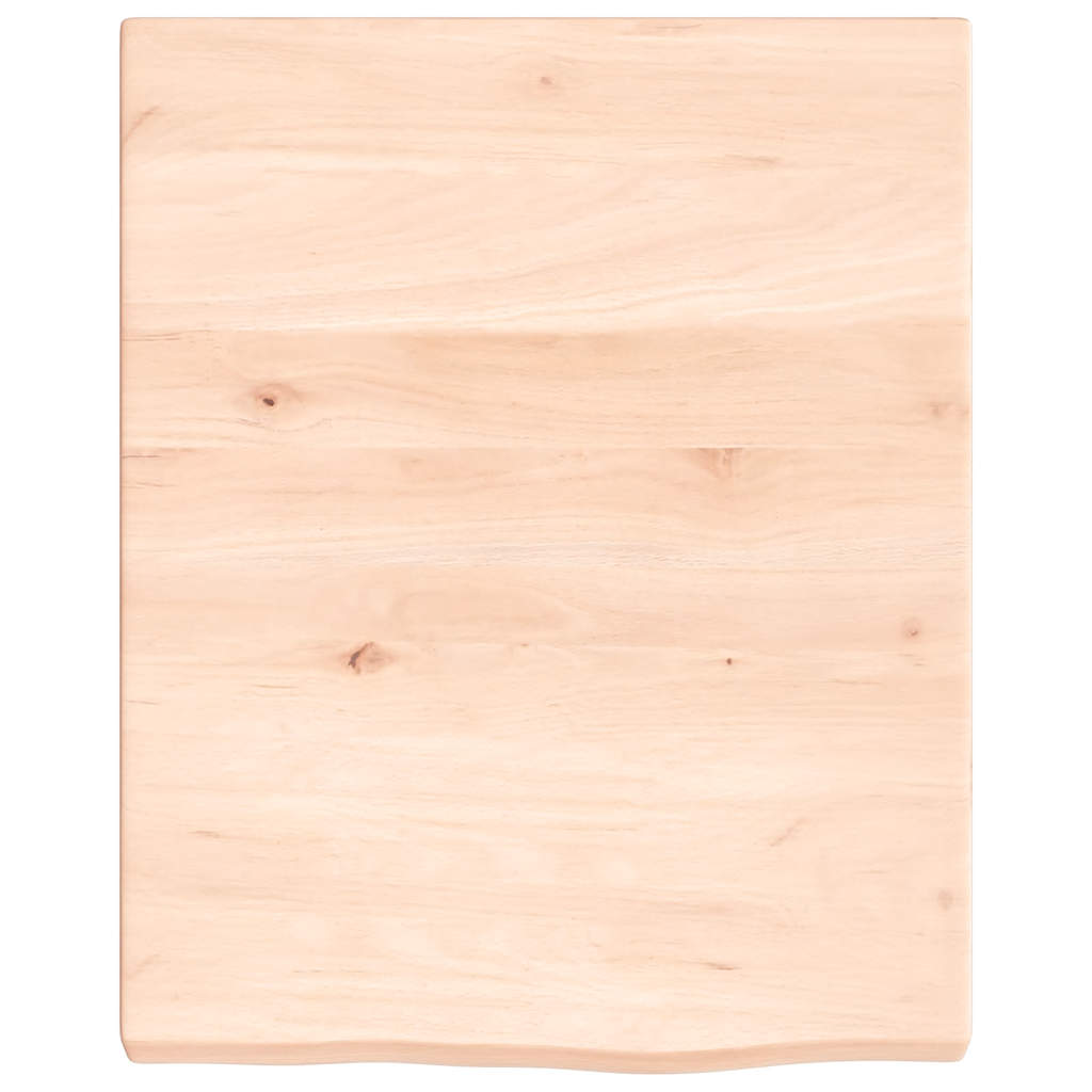 Étagère murale 40x50x(2-4)cm bois de chêne massif non traité - XIOS