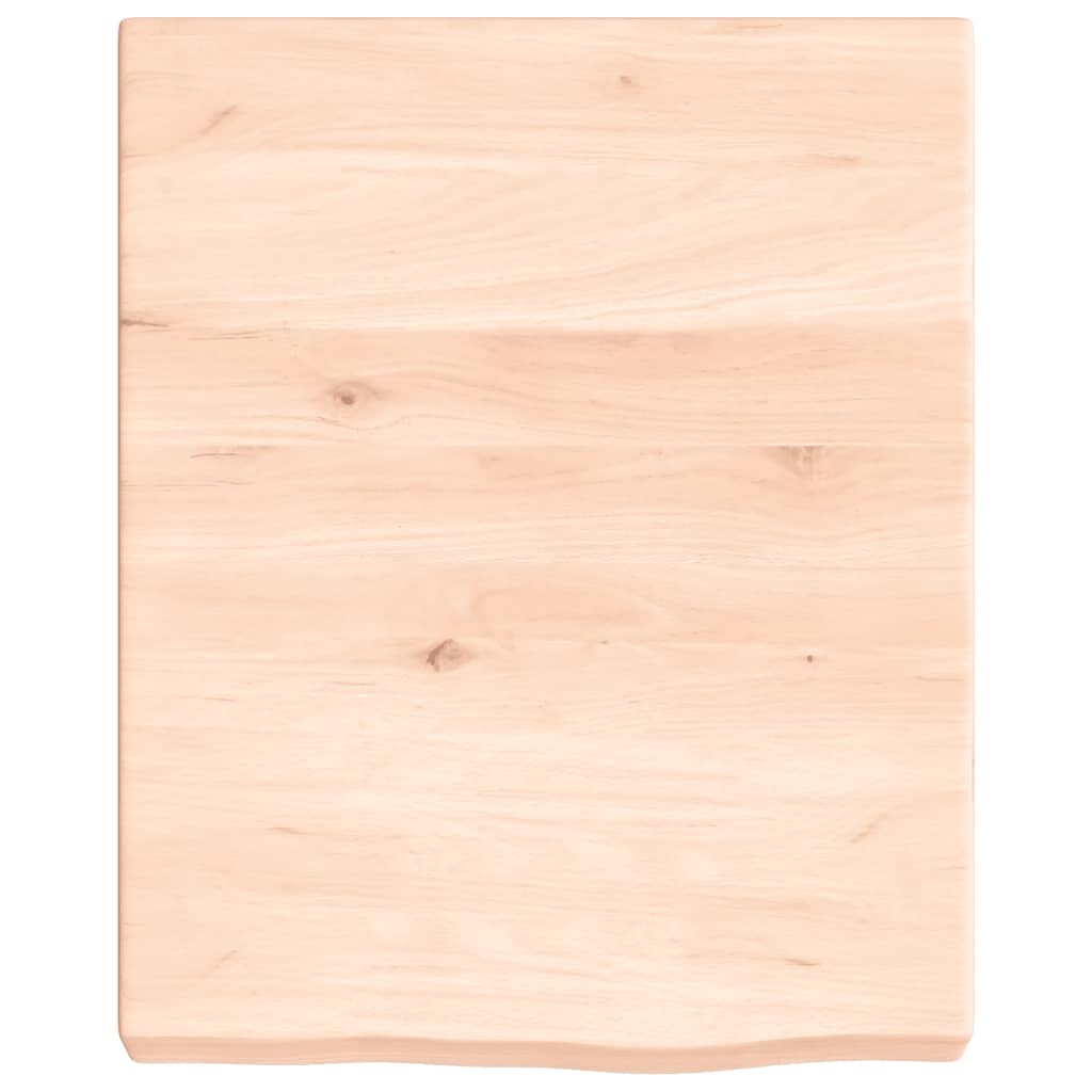 Étagère murale 40x50x(2-6) cm bois de chêne massif non traité - XIOS