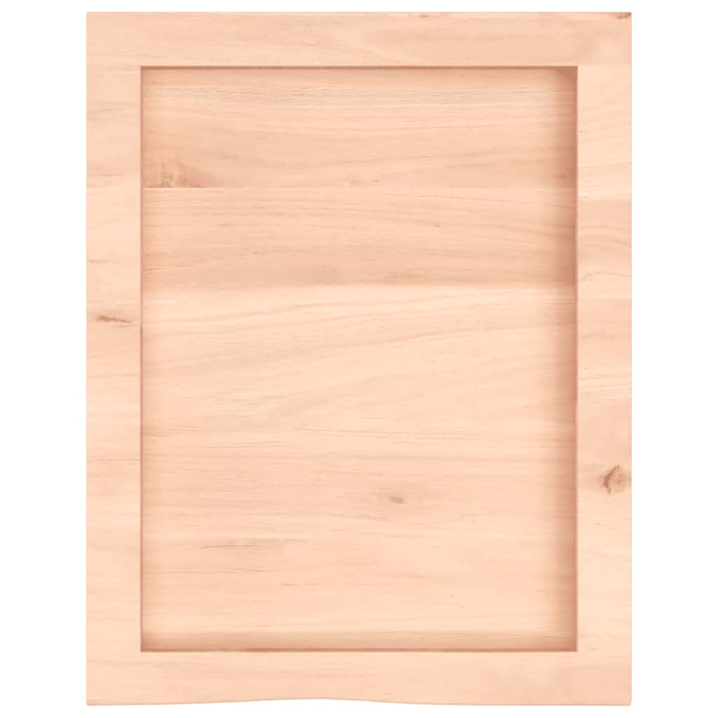 Étagère murale 40x50x(2-6) cm bois de chêne massif non traité - XIOS