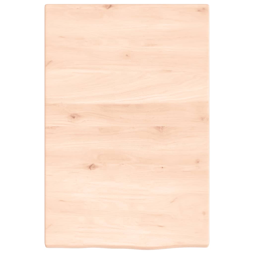 Étagère murale 40x60x2 cm bois de chêne massif non traité - XIOS