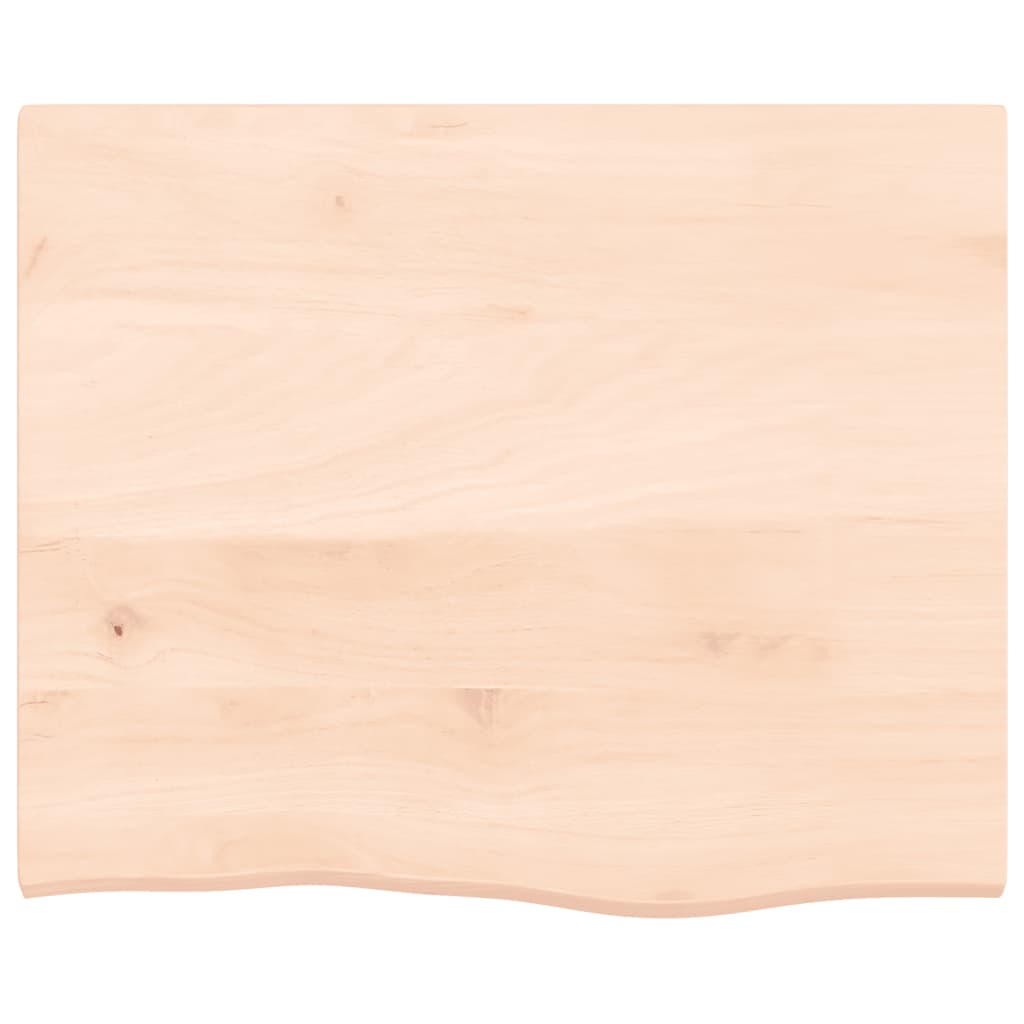 Étagère murale 60x50x2 cm bois de chêne massif non traité - XIOS