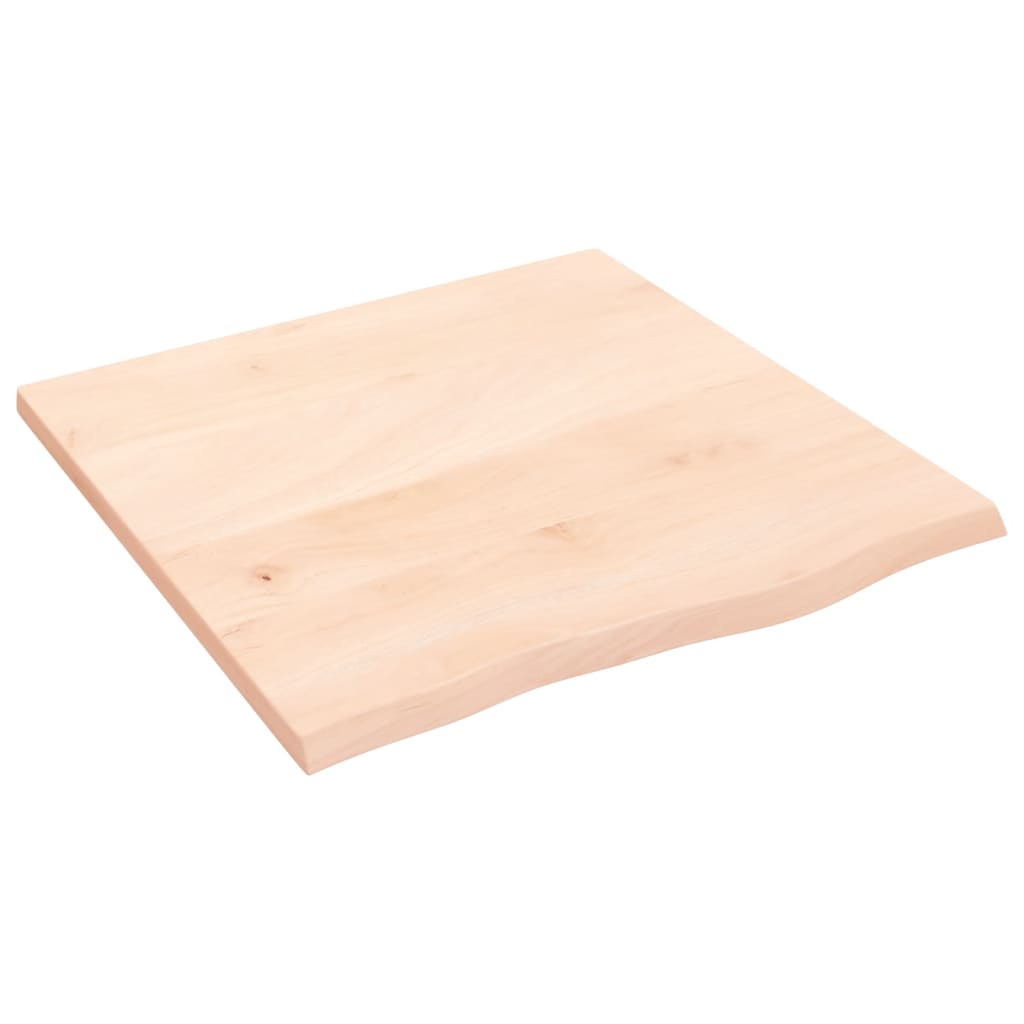 Étagère murale 60x60x2 cm bois de chêne massif non traité - XIOS