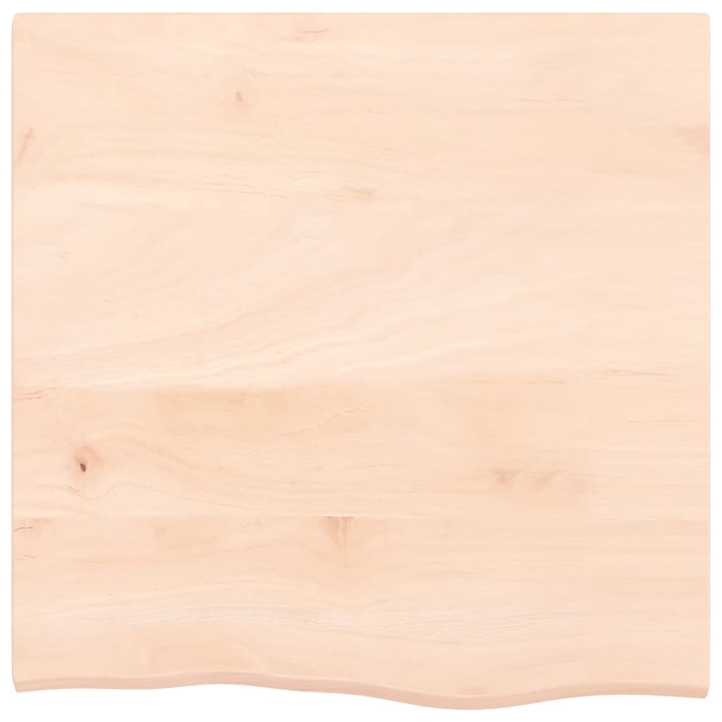 Étagère murale 60x60x2 cm bois de chêne massif non traité - XIOS