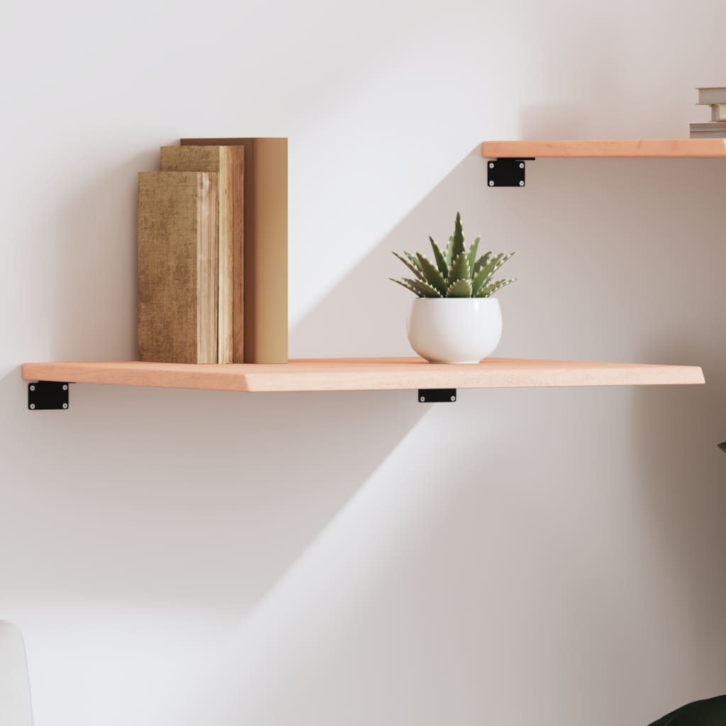 Étagère murale 60x60x2 cm bois de chêne massif non traité - XIOS