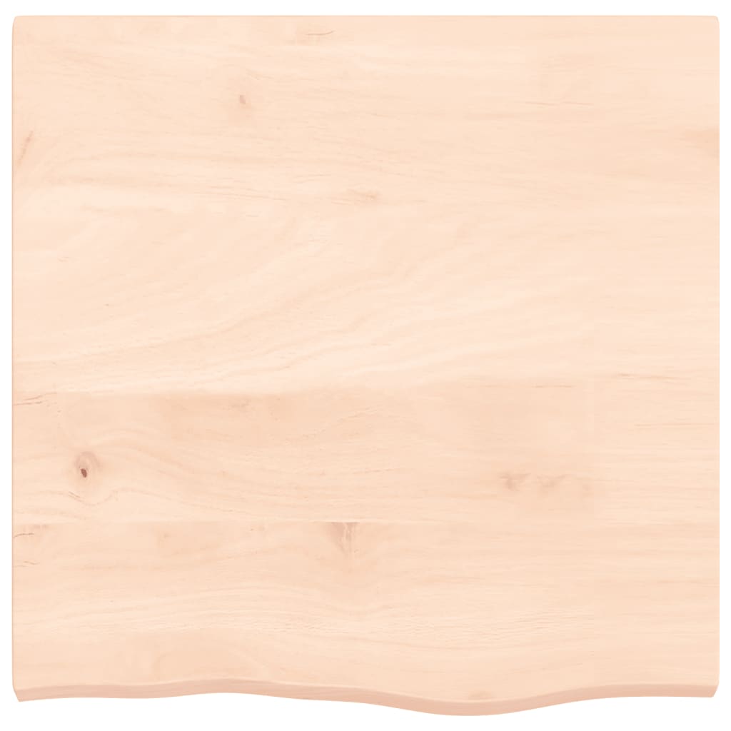 Étagère murale 60x60x(2-4) cm bois de chêne massif non traité - XIOS