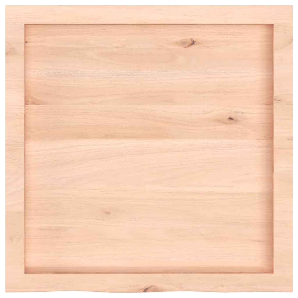 Étagère murale 60x60x(2-4) cm bois de chêne massif non traité - XIOS