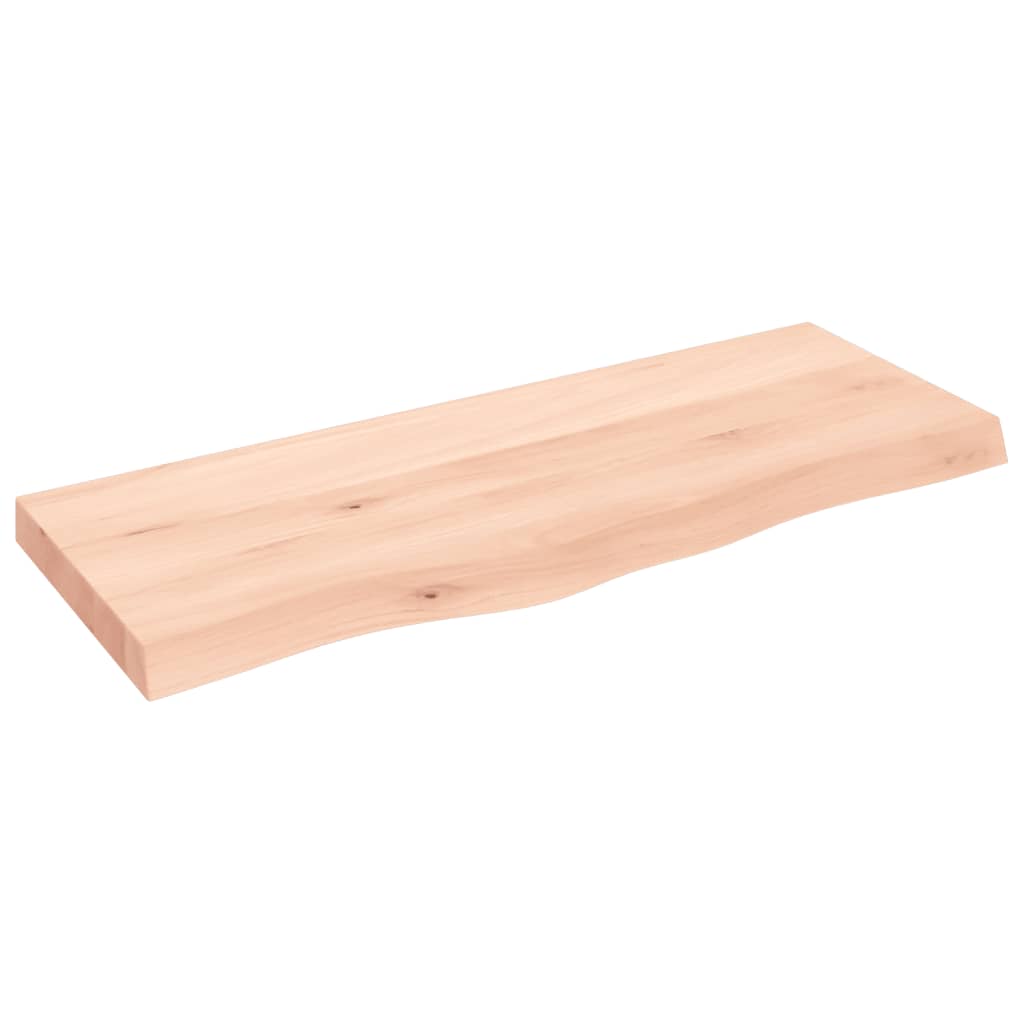 Étagère murale 100x40x(2-6) cm bois de chêne massif non traité - XIOS