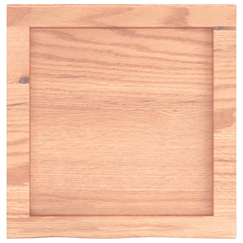 Étagère murale marron clair bois chêne massif traité - XIOS