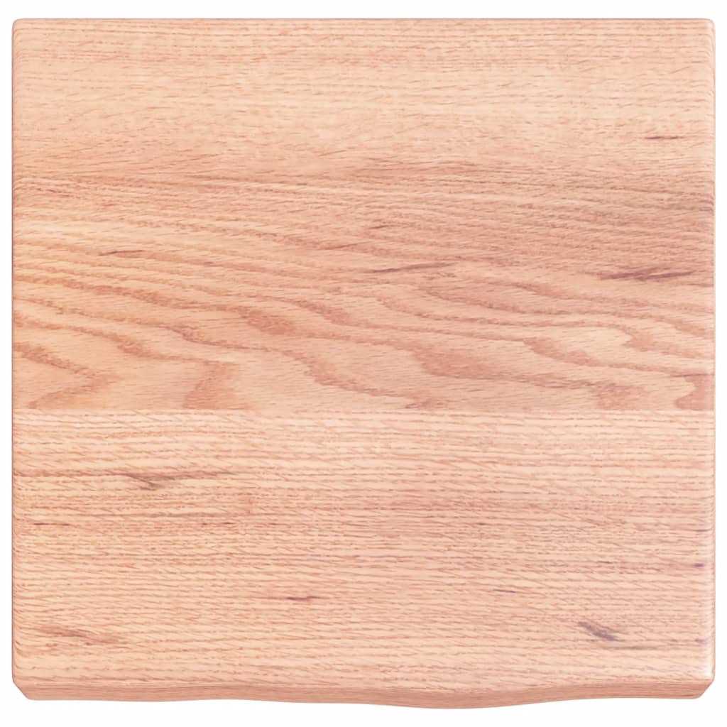 Étagère murale marron clair bois chêne massif traité - XIOS