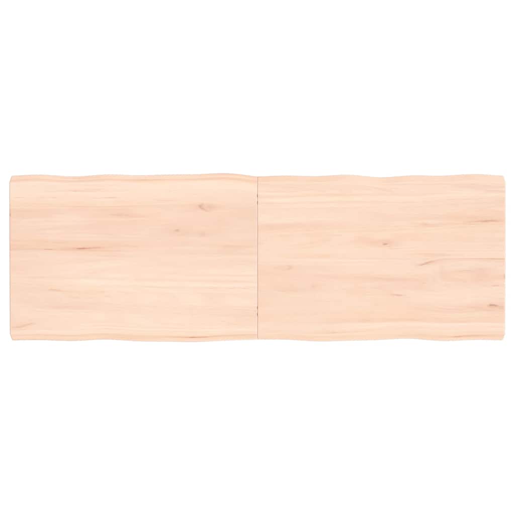 Dessus de table bois massif non traité bordure assortie - XIOS