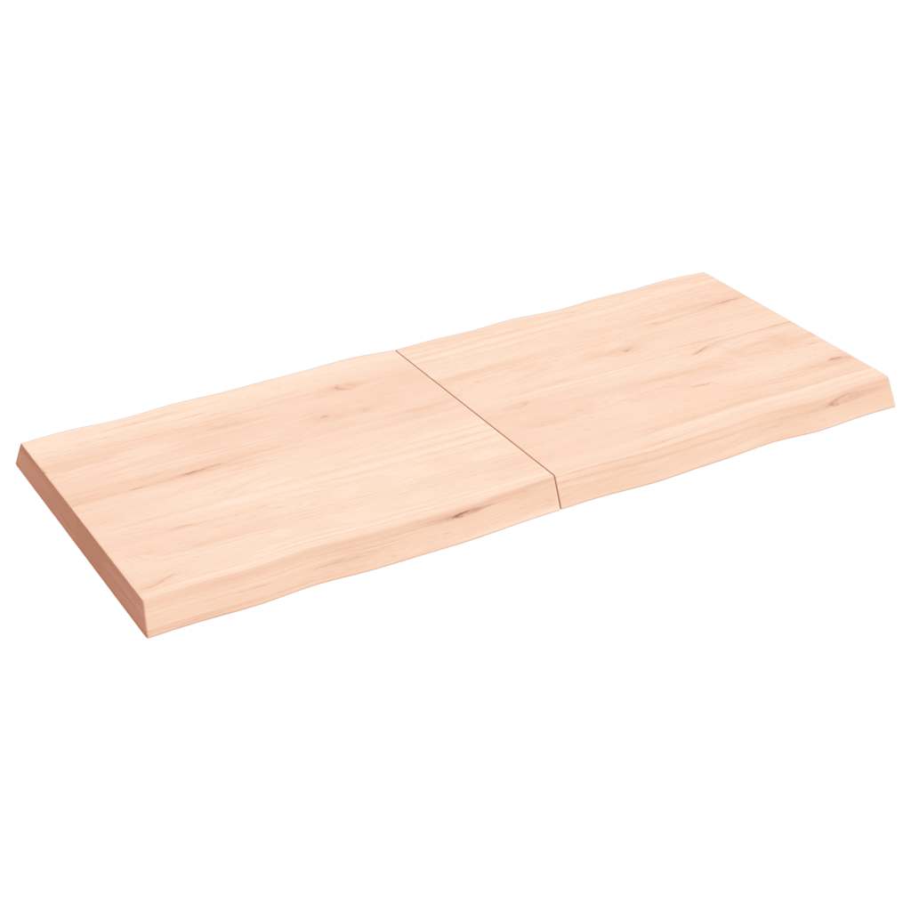 Dessus de table bois massif non traité bordure assortie - XIOS