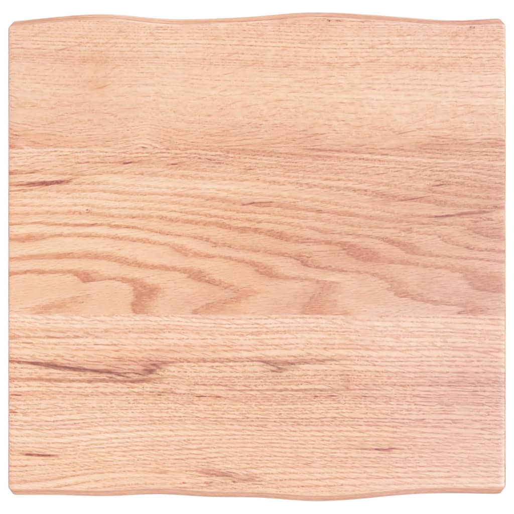 Dessus de table bois chêne massif traité bordure assortie - XIOS
