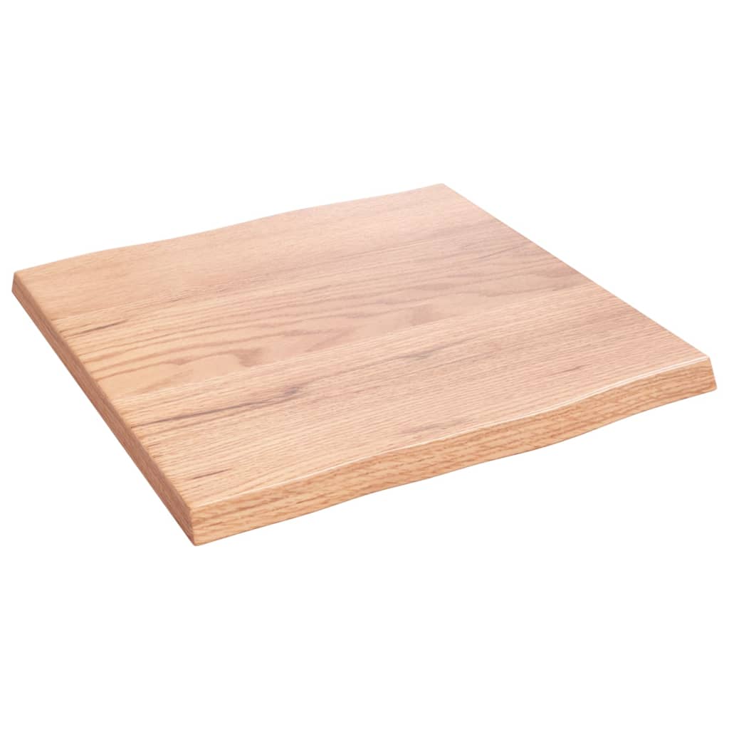 Dessus de table bois chêne massif traité bordure assortie - XIOS