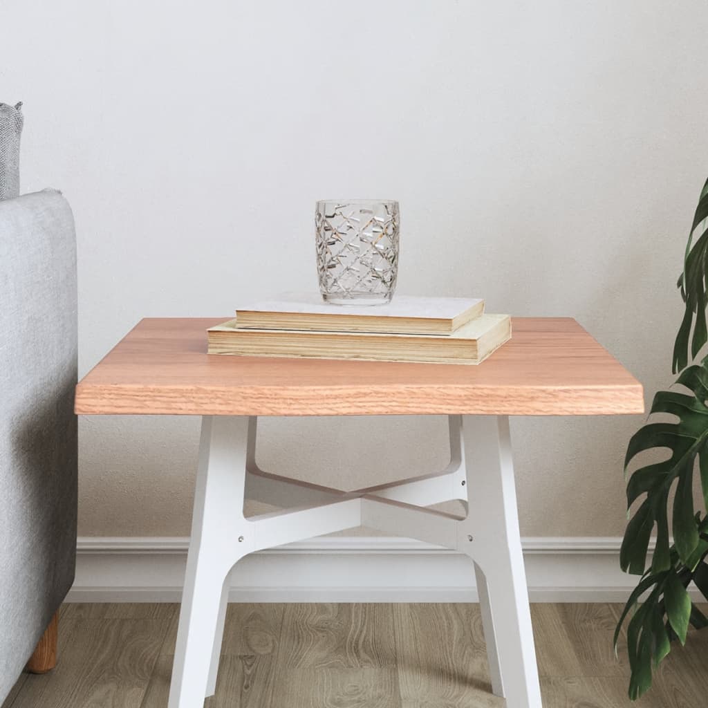 Dessus de table bois chêne massif traité bordure assortie - XIOS