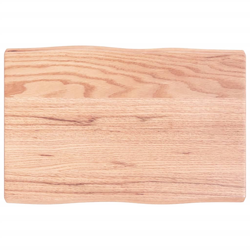 Dessus de table bois massif traité bordure assortie - XIOS