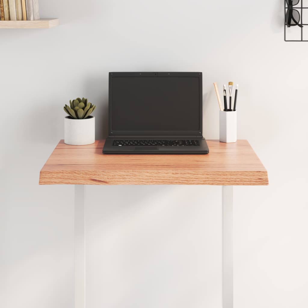 Dessus de table bois massif traité bordure assortie - XIOS