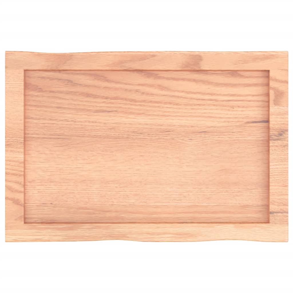Dessus de table bois massif traité bordure assortie - XIOS