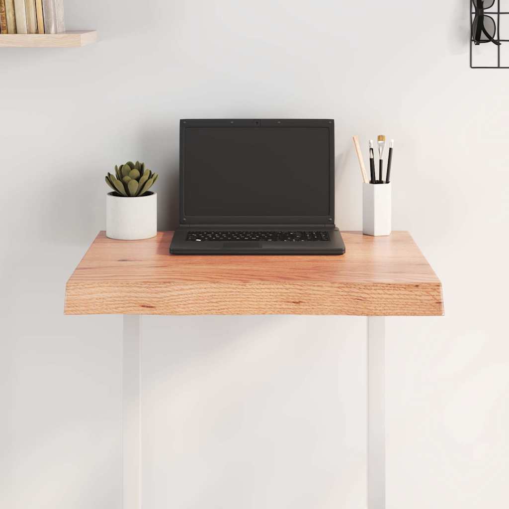 Dessus de table bois massif traité bordure assortie - XIOS