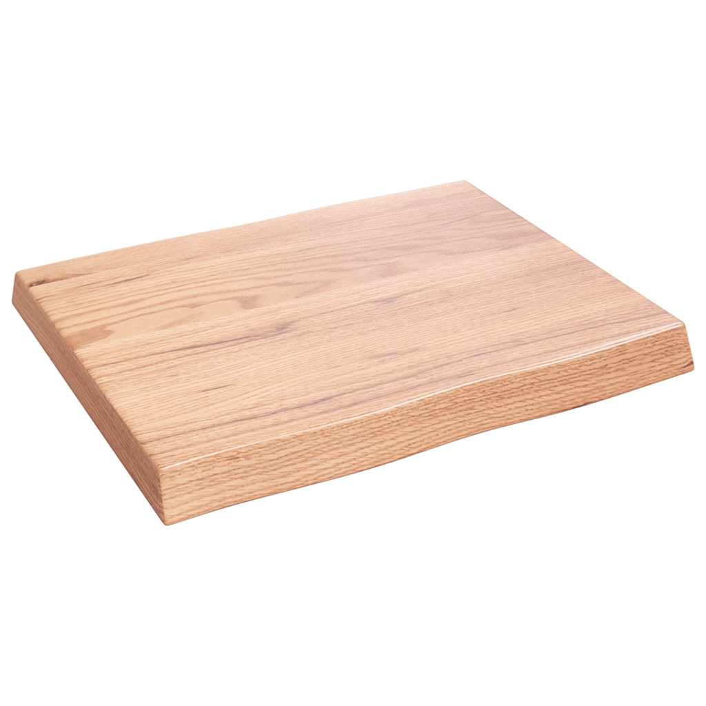 Dessus de table bois massif traité bordure assortie - XIOS
